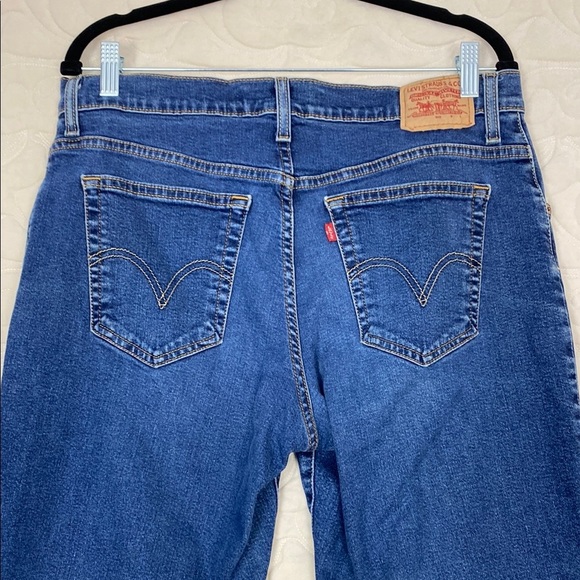 Levi's Relaxed Bootcut Blue Jeans Size 14M - Picture 4 of 11
